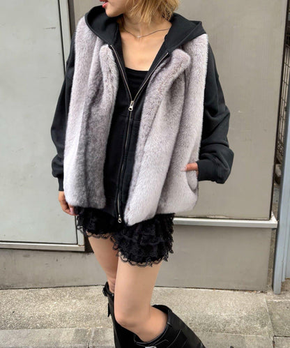 【WHO'S WHO gallery】加厚毛絨馬甲