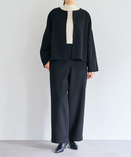 《15 quinze》羊毛海狸呢長褲