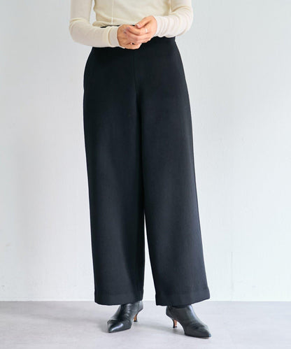 《15 quinze》羊毛海狸呢長褲