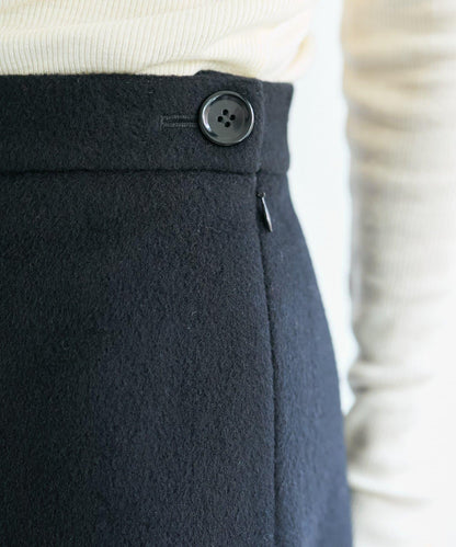 《15 quinze》羊毛海狸呢長褲