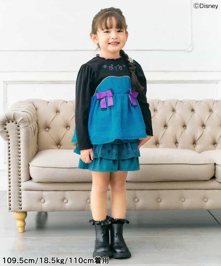 迪士尼角色荷葉邊上衣