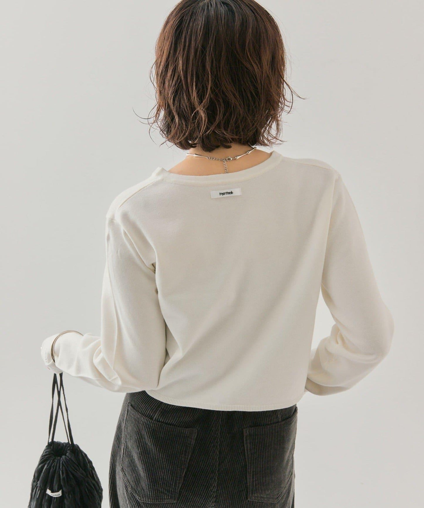 小紐扣長袖開衫