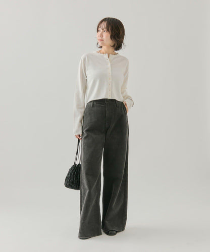 小紐扣長袖開衫