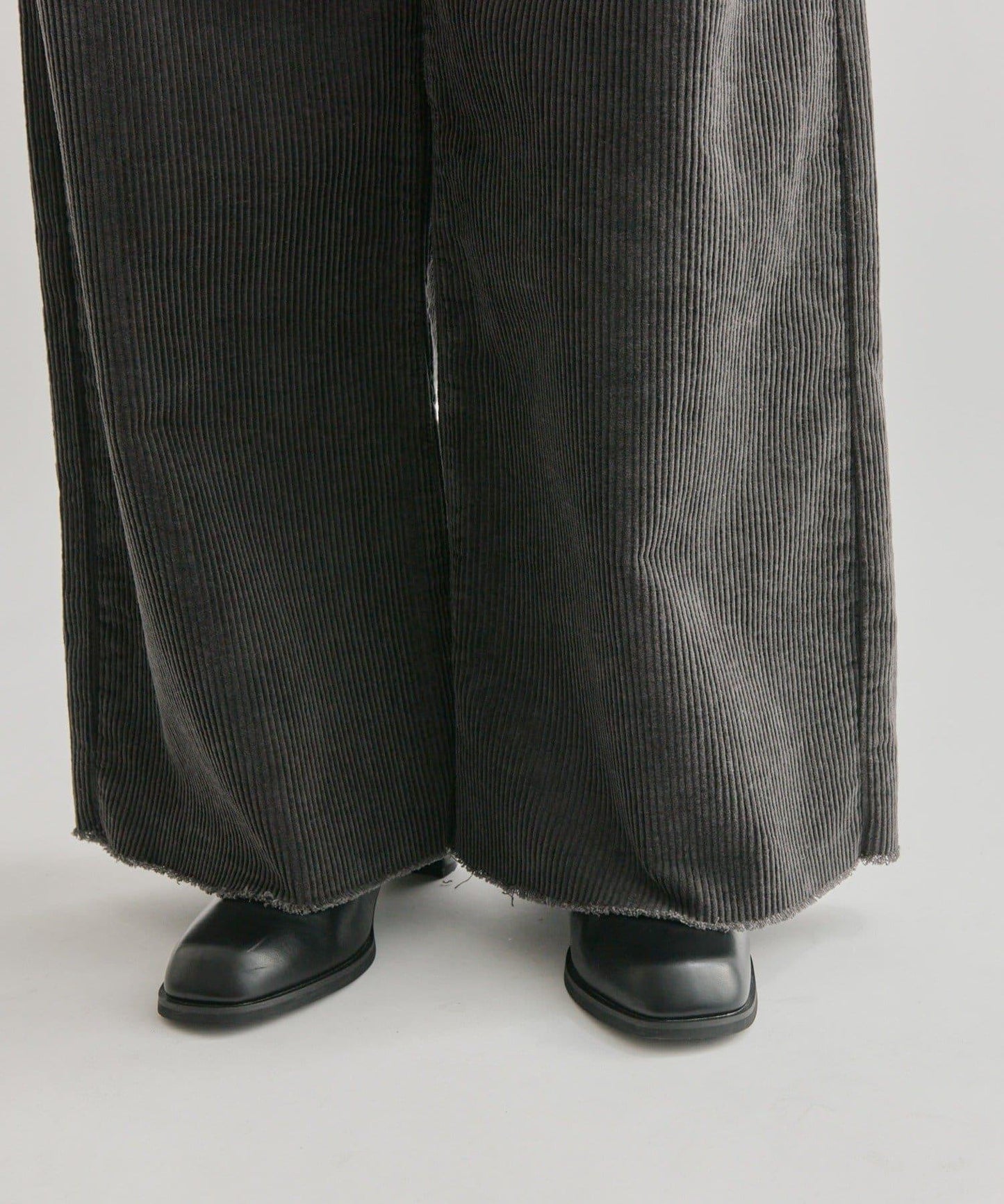 燈芯絨波浪長褲