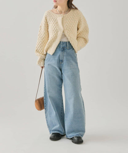 背部鏤空牛仔褲