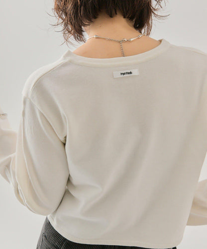 小紐扣長袖開衫