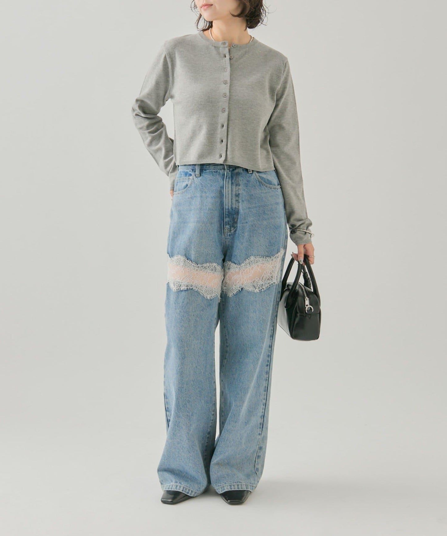 小紐扣長袖開衫