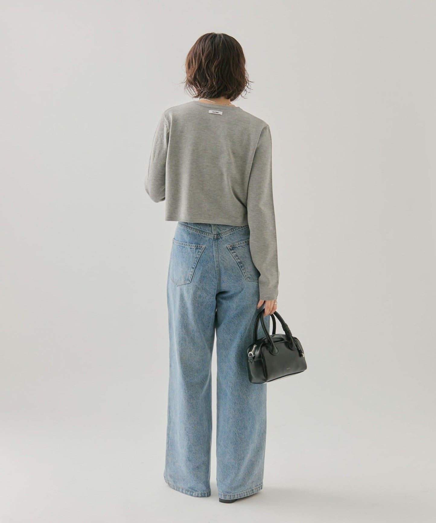 小紐扣長袖開衫