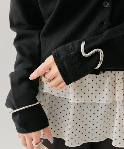 小紐扣長袖開衫