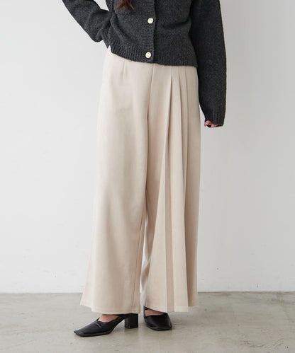 舒適美型【RMAF】側褶褲