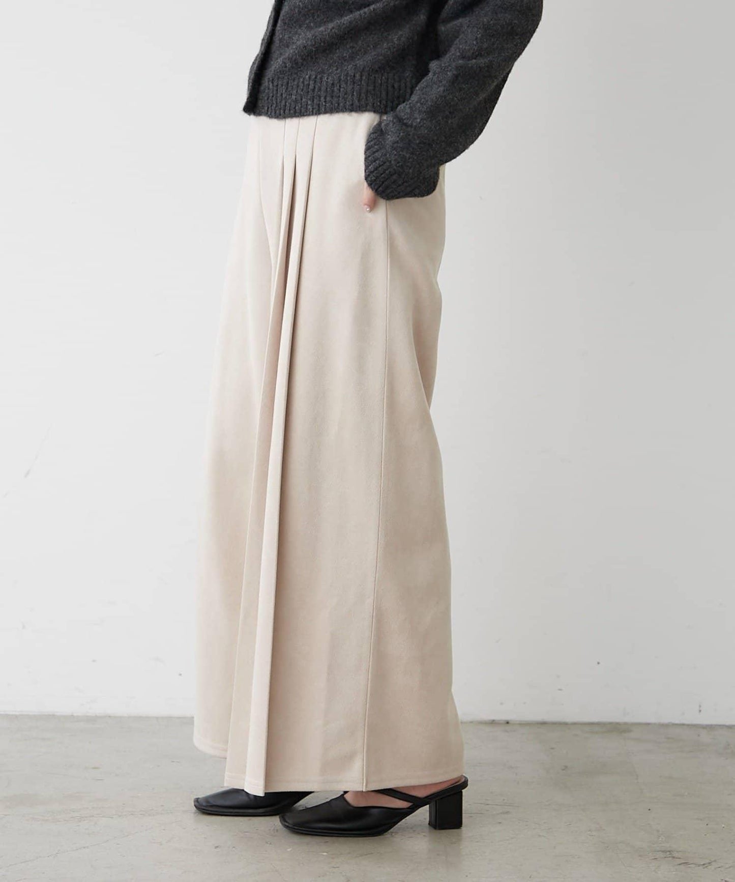 舒適美型【RMAF】側褶褲