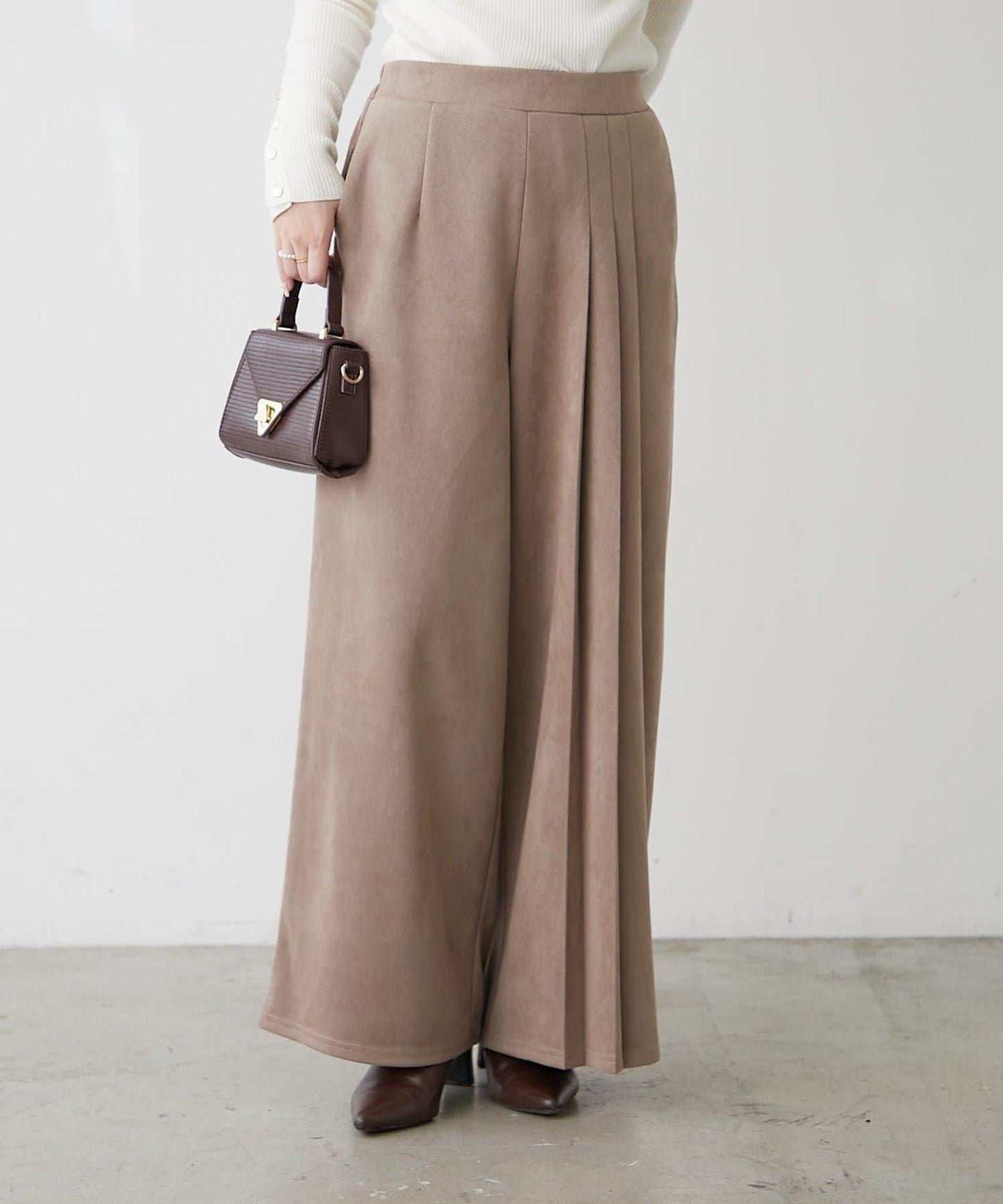 舒適美型【RMAF】側褶褲