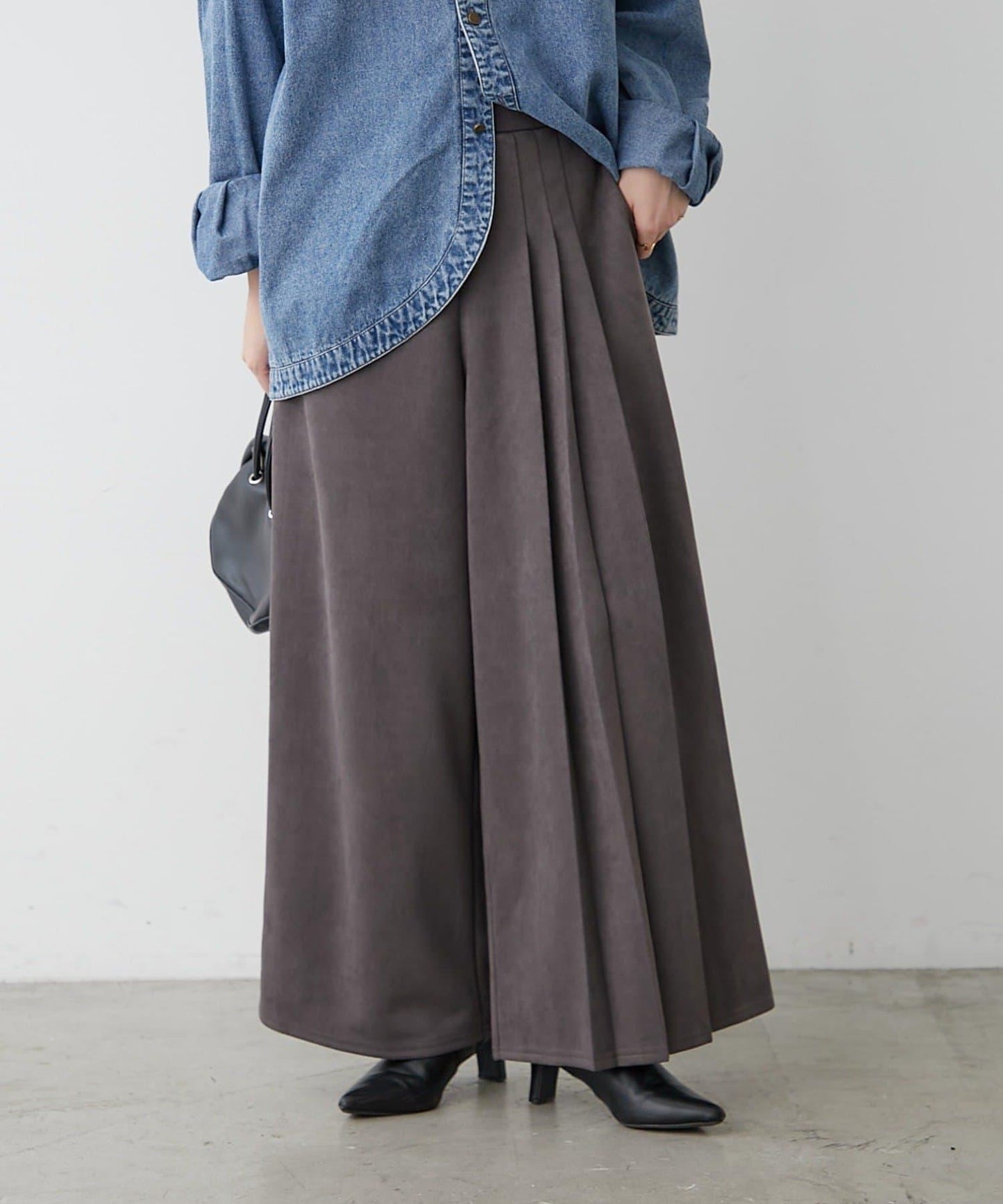 舒適美型【RMAF】側褶褲