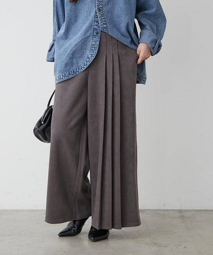 舒適美型【RMAF】側褶褲