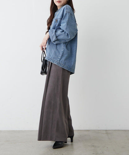 舒適美型【RMAF】側褶褲