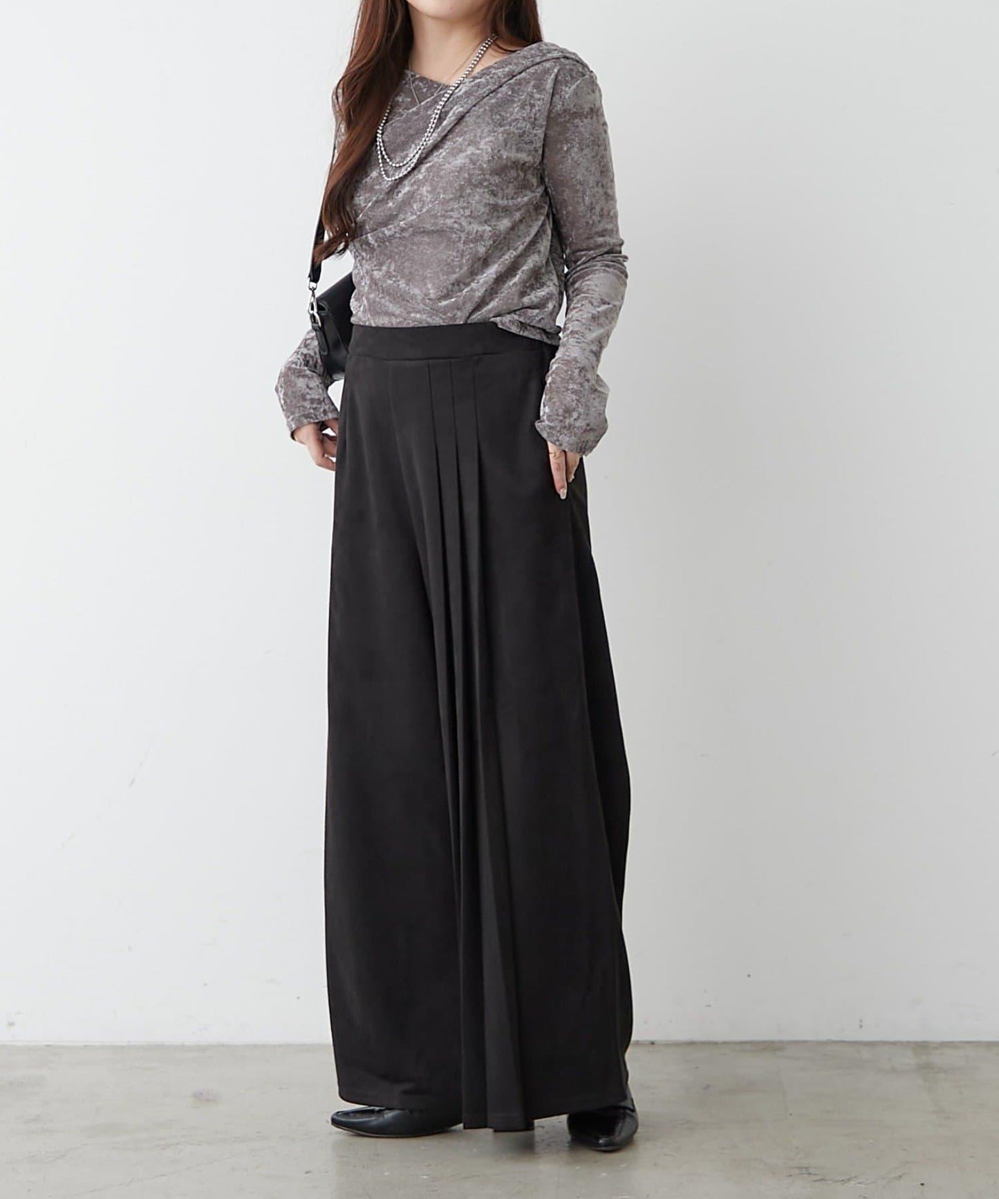 舒適美型【RMAF】側褶褲