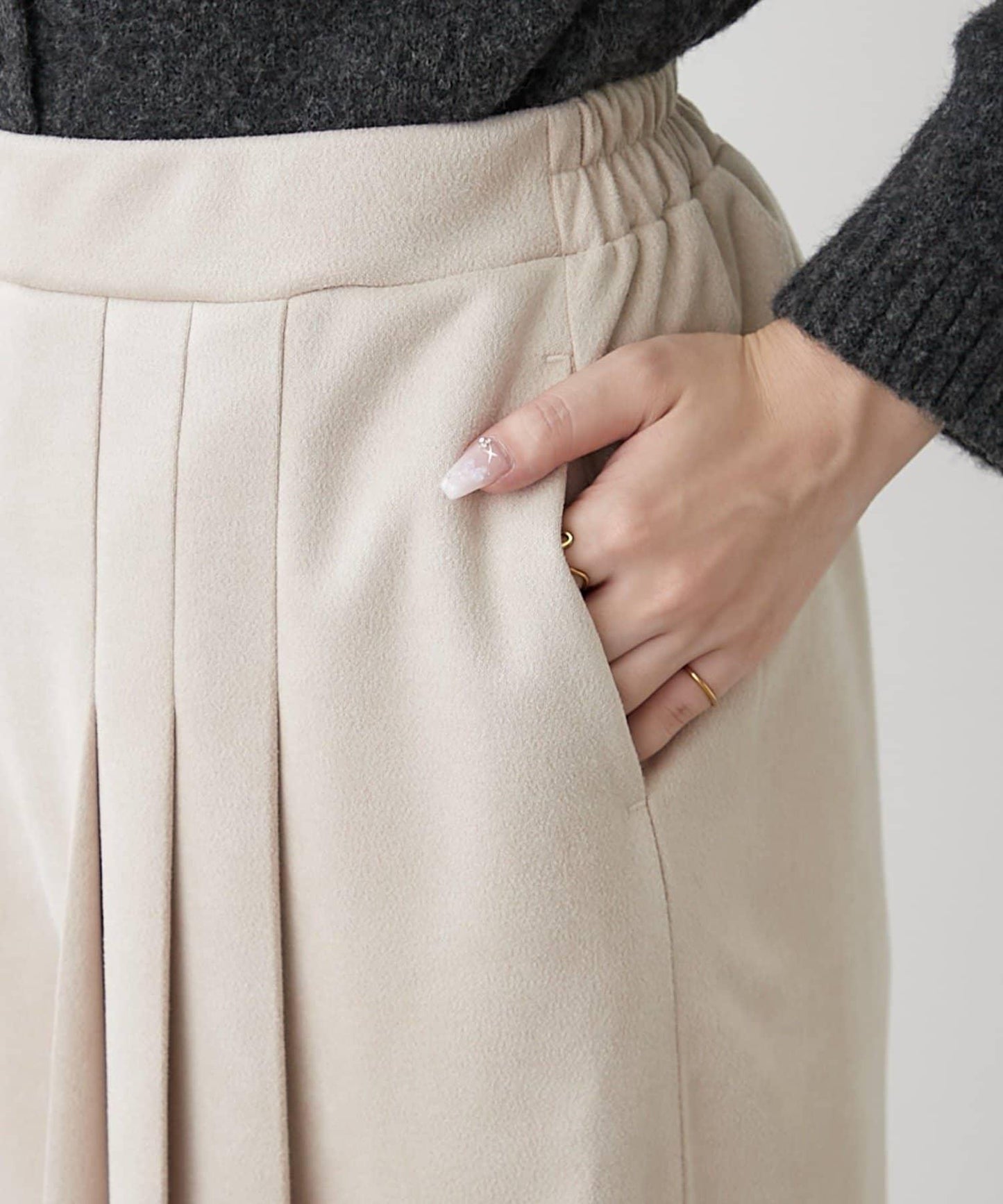 舒適美型【RMAF】側褶褲