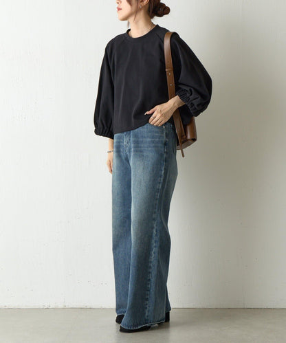 【套裝可搭配】箱型蝙蝠袖套頭衫