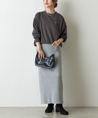 愛心刺繡衛衣套頭衫