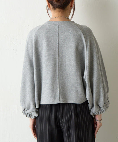 【套裝可搭配】箱型蝙蝠袖套頭衫