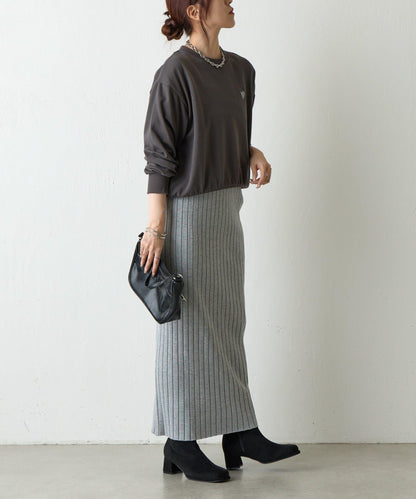 愛心刺繡衛衣套頭衫