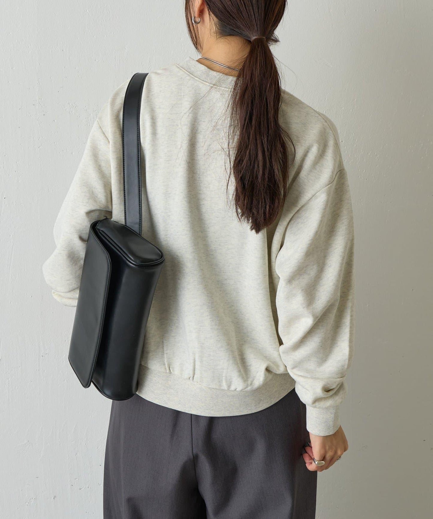 愛心刺繡衛衣套頭衫