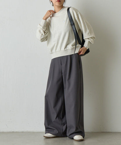 愛心刺繡衛衣套頭衫