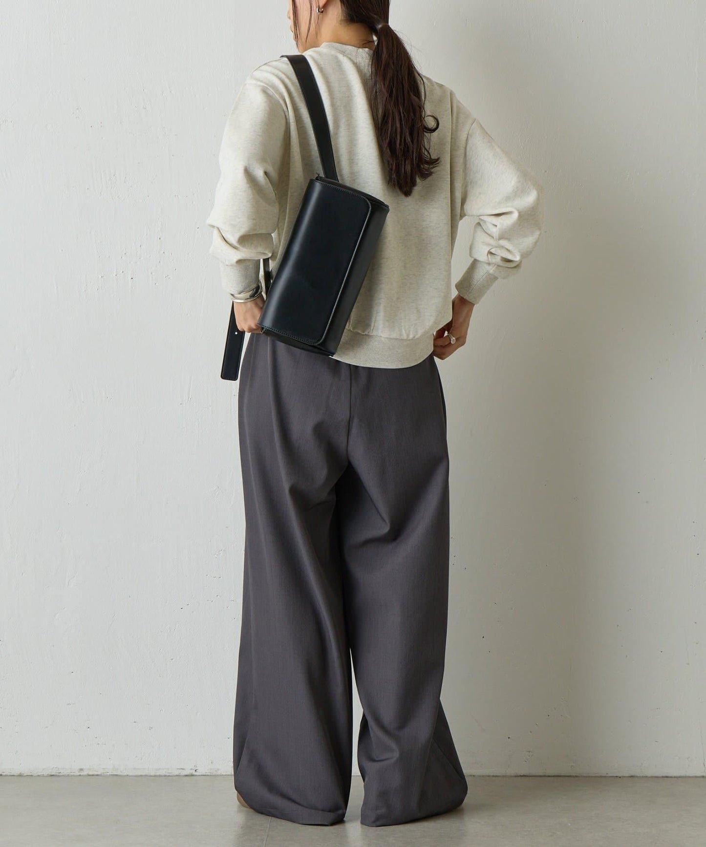 愛心刺繡衛衣套頭衫