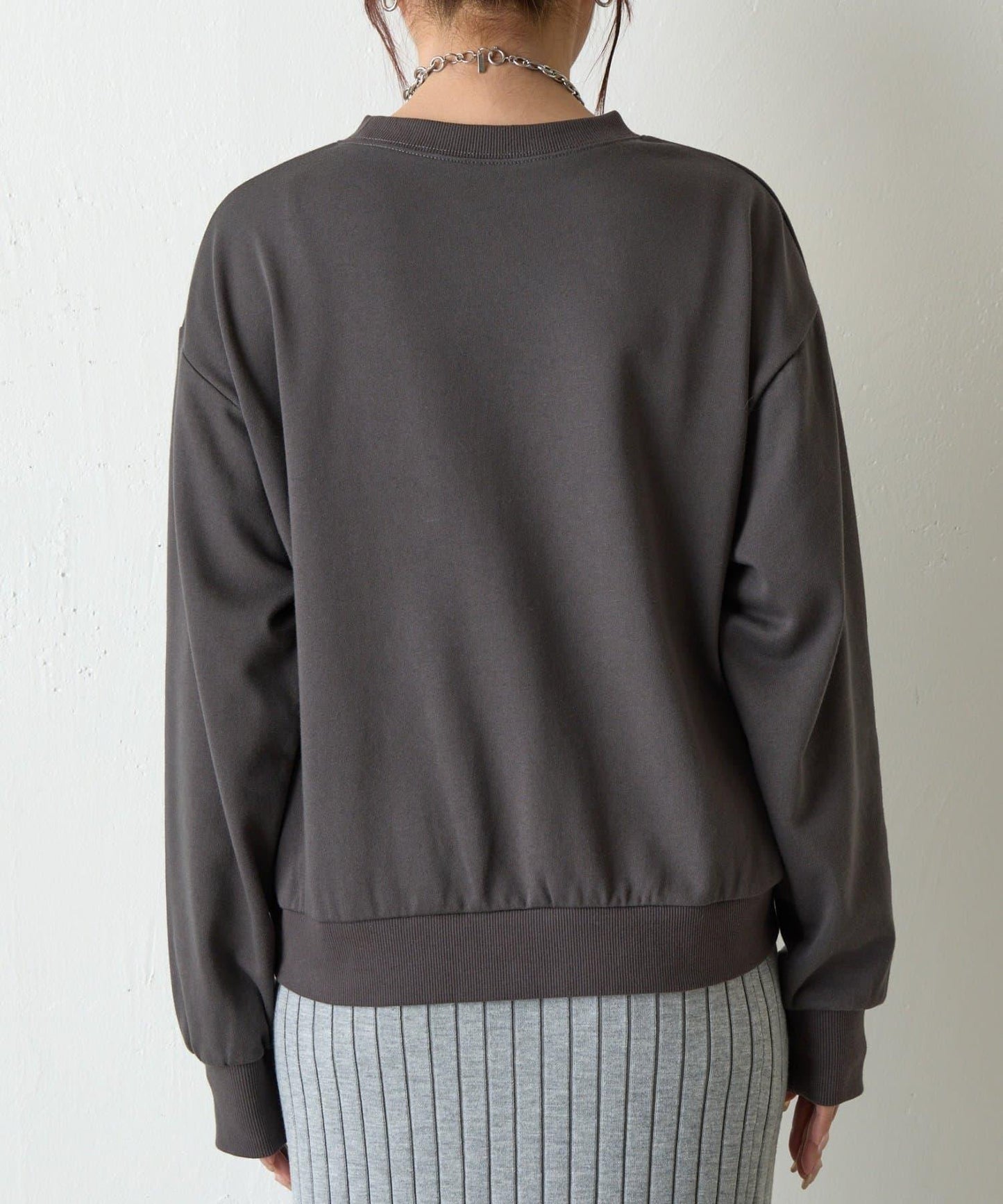 愛心刺繡衛衣套頭衫