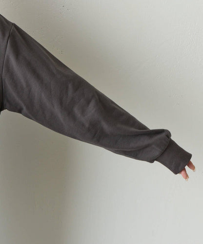 愛心刺繡衛衣套頭衫