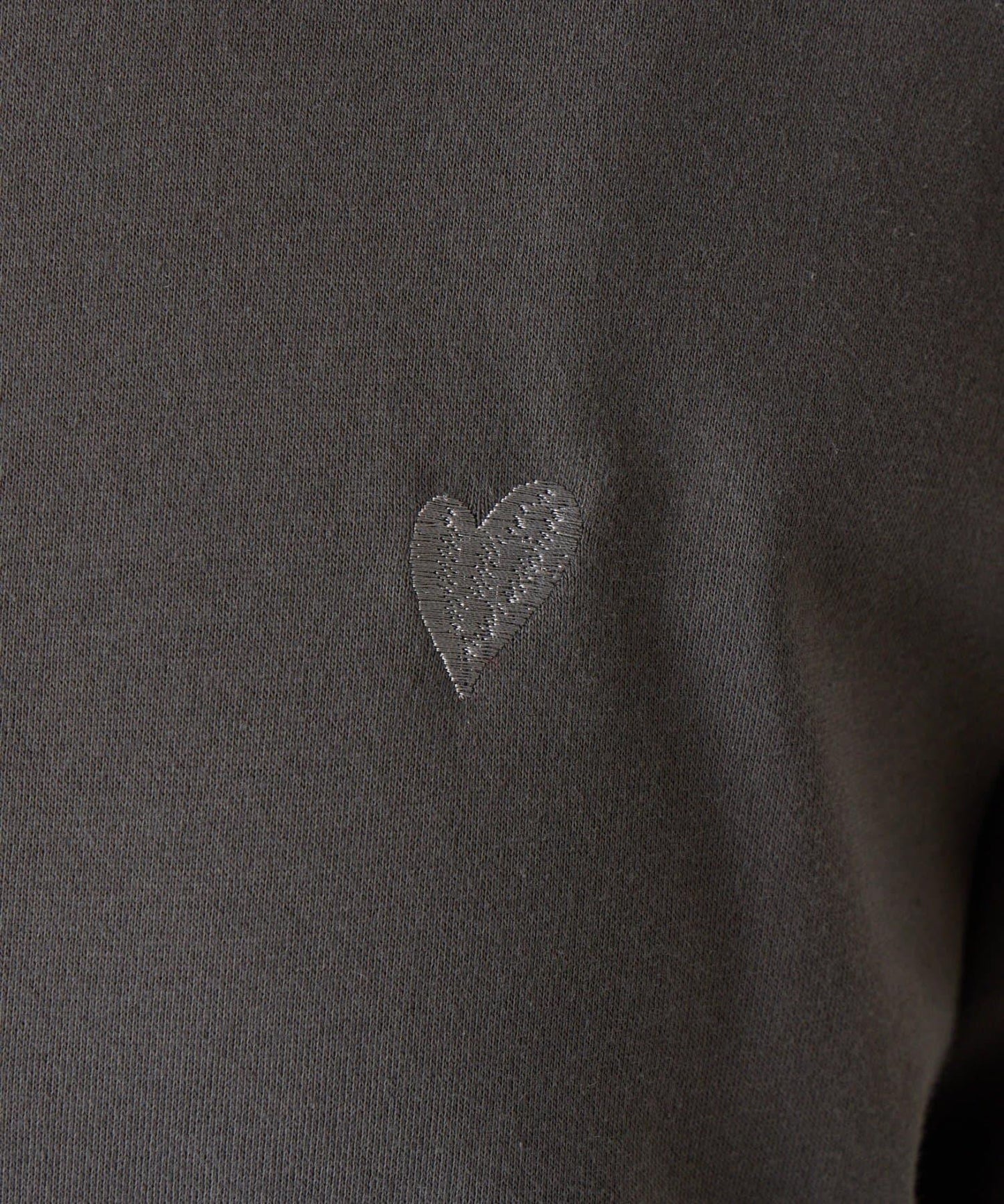 愛心刺繡衛衣套頭衫