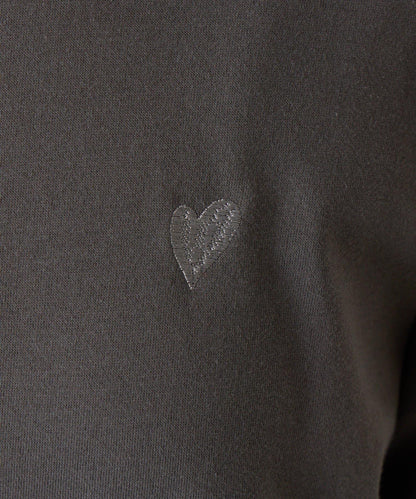 愛心刺繡衛衣套頭衫