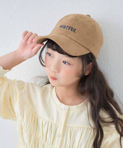 【KIDS】多款圖案刺繡燈芯絨棒球帽