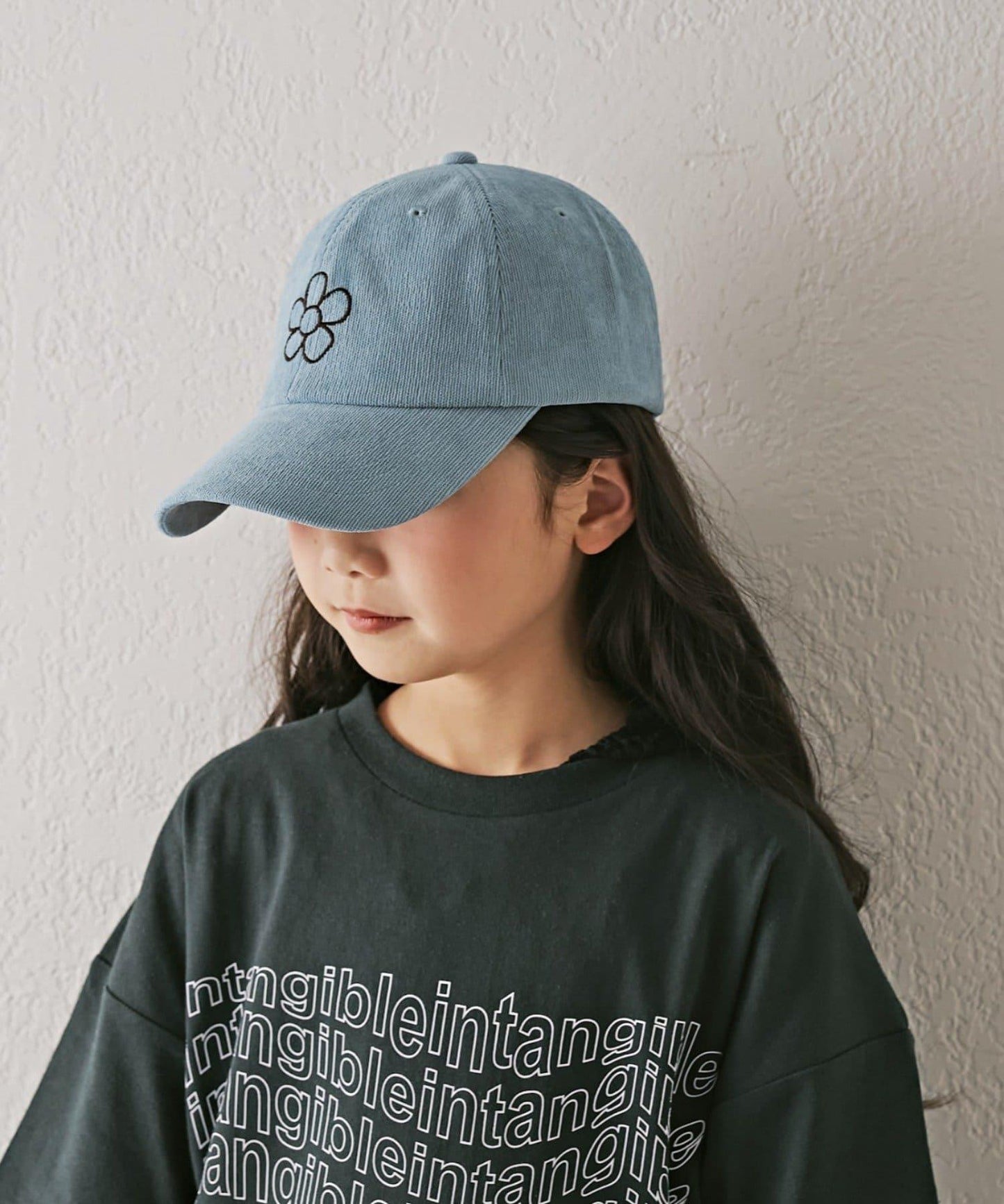 【KIDS】多款圖案刺繡燈芯絨棒球帽