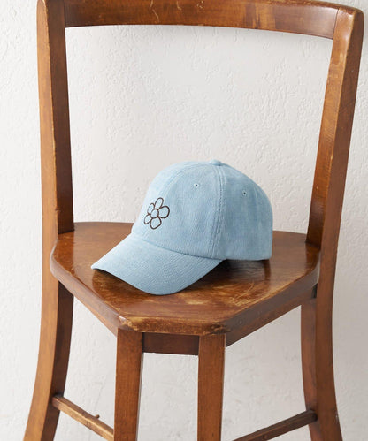 【KIDS】多款圖案刺繡燈芯絨棒球帽