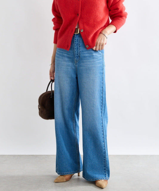 【MONN.:.(モン)】寬鬆牛仔褲