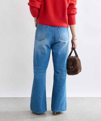 【MONN.:.(モン)】寬鬆牛仔褲