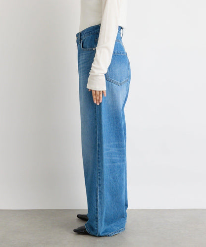 【MONN.:.(モン)】寬鬆牛仔褲