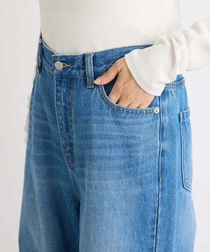 【MONN.:.(モン)】寬鬆牛仔褲