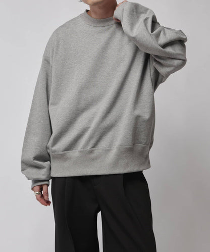 【Lui's】高密度厚款圓領衛衣