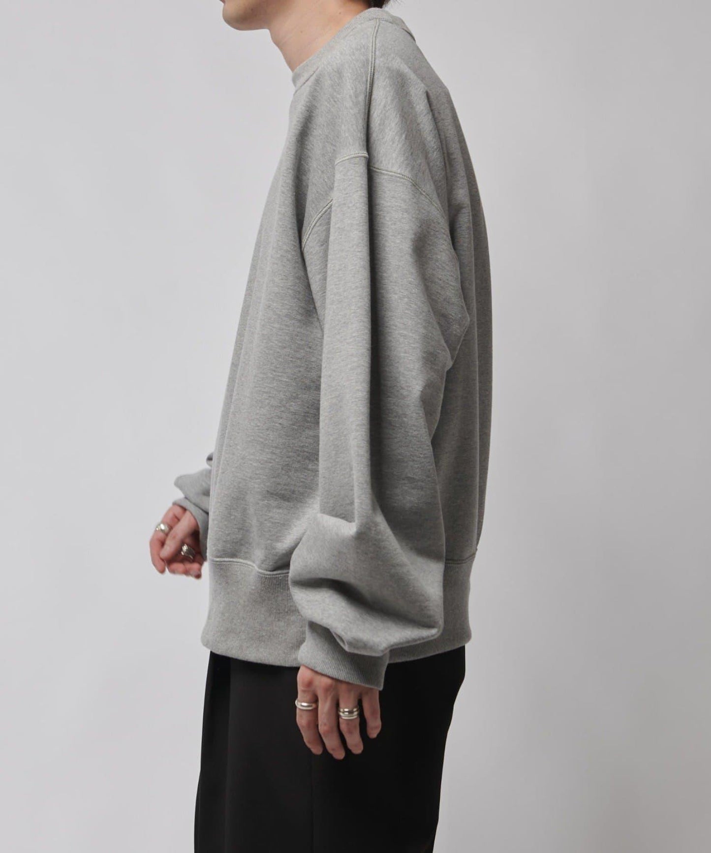 【Lui's】高密度厚款圓領衛衣