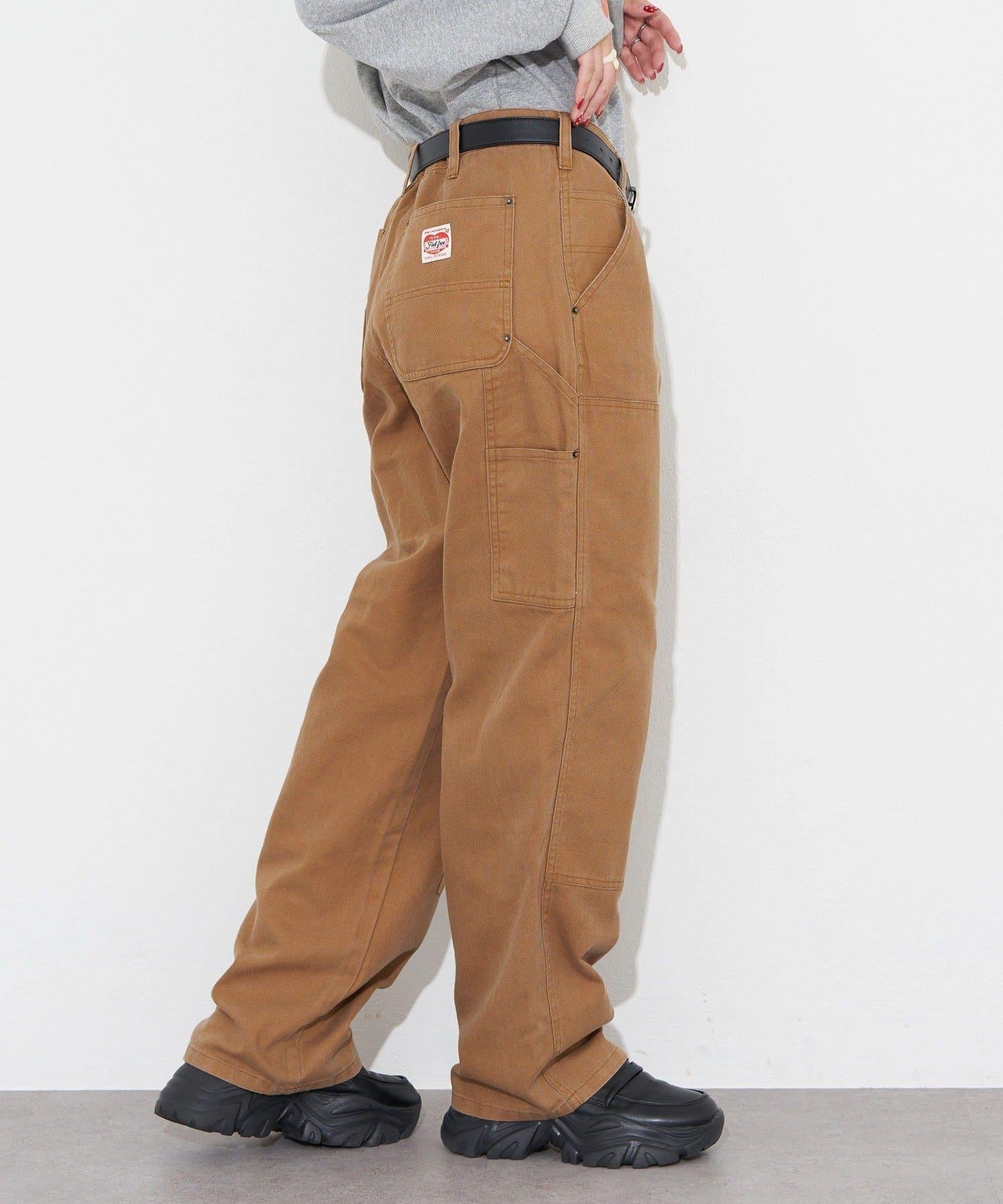 鴨嘴雙層護膝褲