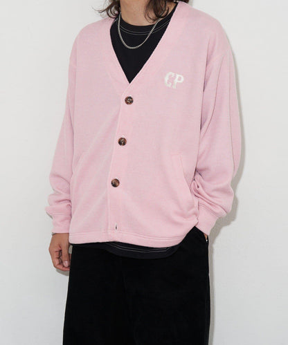 CP標誌縫線開衫