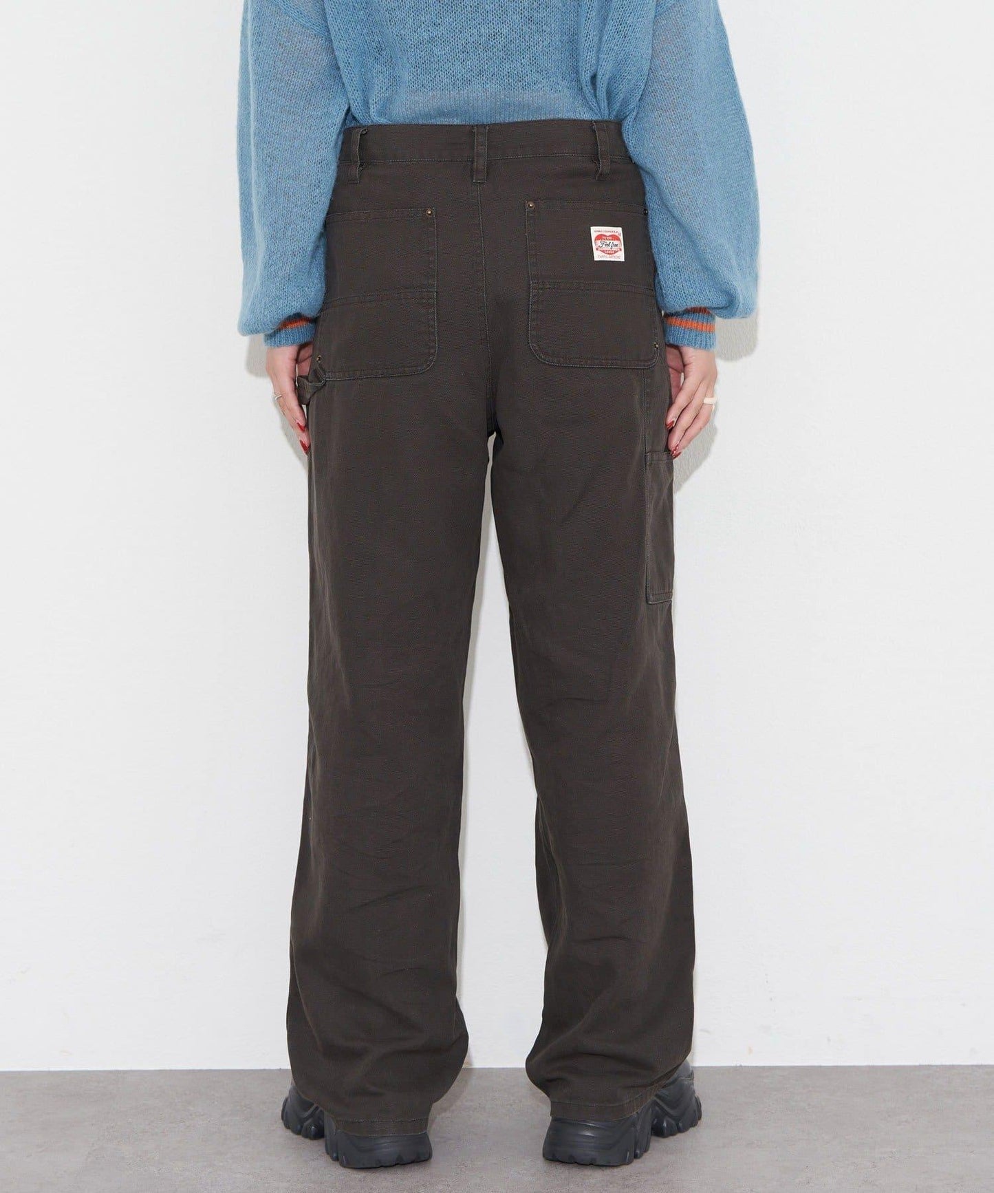 鴨嘴雙層護膝褲