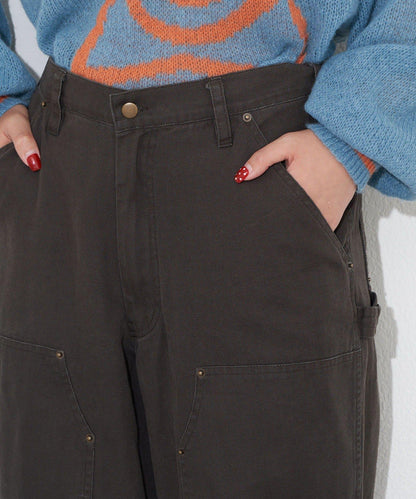 鴨嘴雙層護膝褲