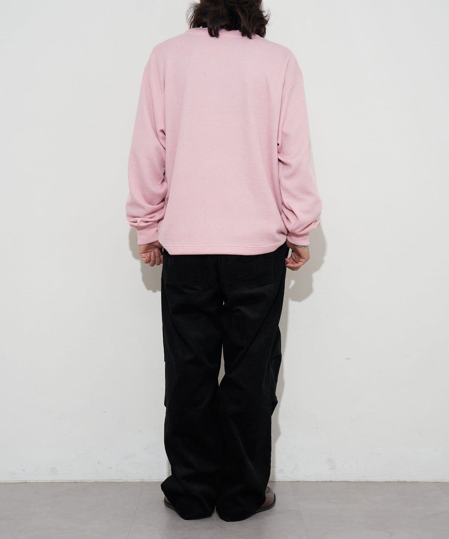 CP標誌縫線開衫