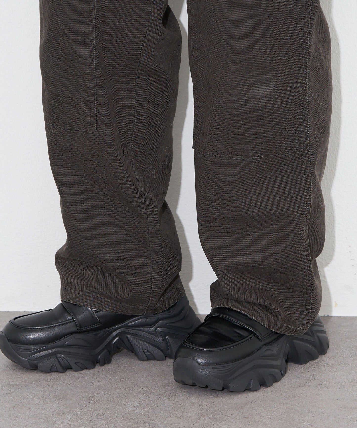 鴨嘴雙層護膝褲