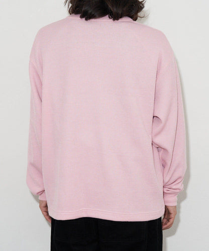 CP標誌縫線開衫