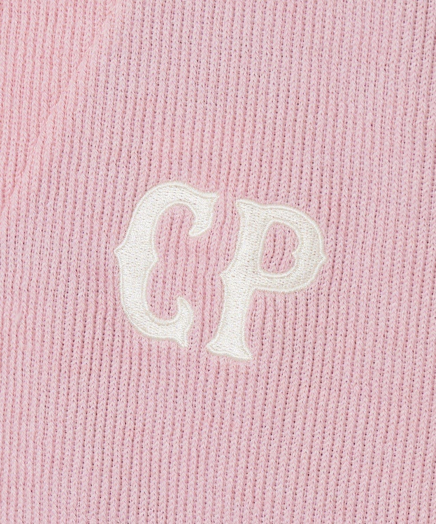 CP標誌縫線開衫