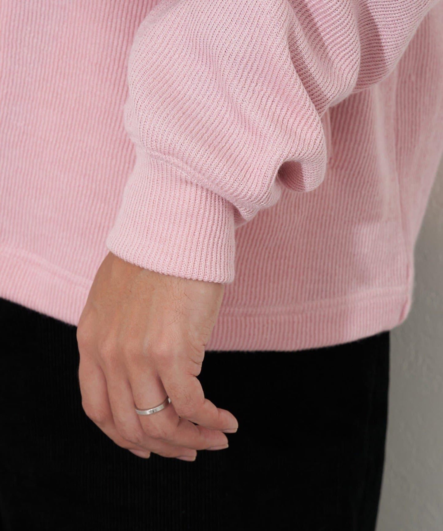 CP標誌縫線開衫